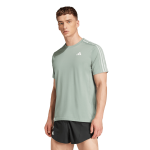 Adidas Own The Run E 3S T-Shirt Verde - Imagen 2
