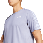 Adidas Own The Run E 3S T-Shirt Azul - Imagen 4