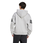 Adidas FI 3S FZ Hoodie Gris - Imagen 3