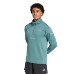 Adidas ADI365 Warm Half-Zip Shirt Verde - Imagen 2