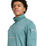 Adidas ADI365 Warm Half-Zip Shirt Verde - Imagen 4