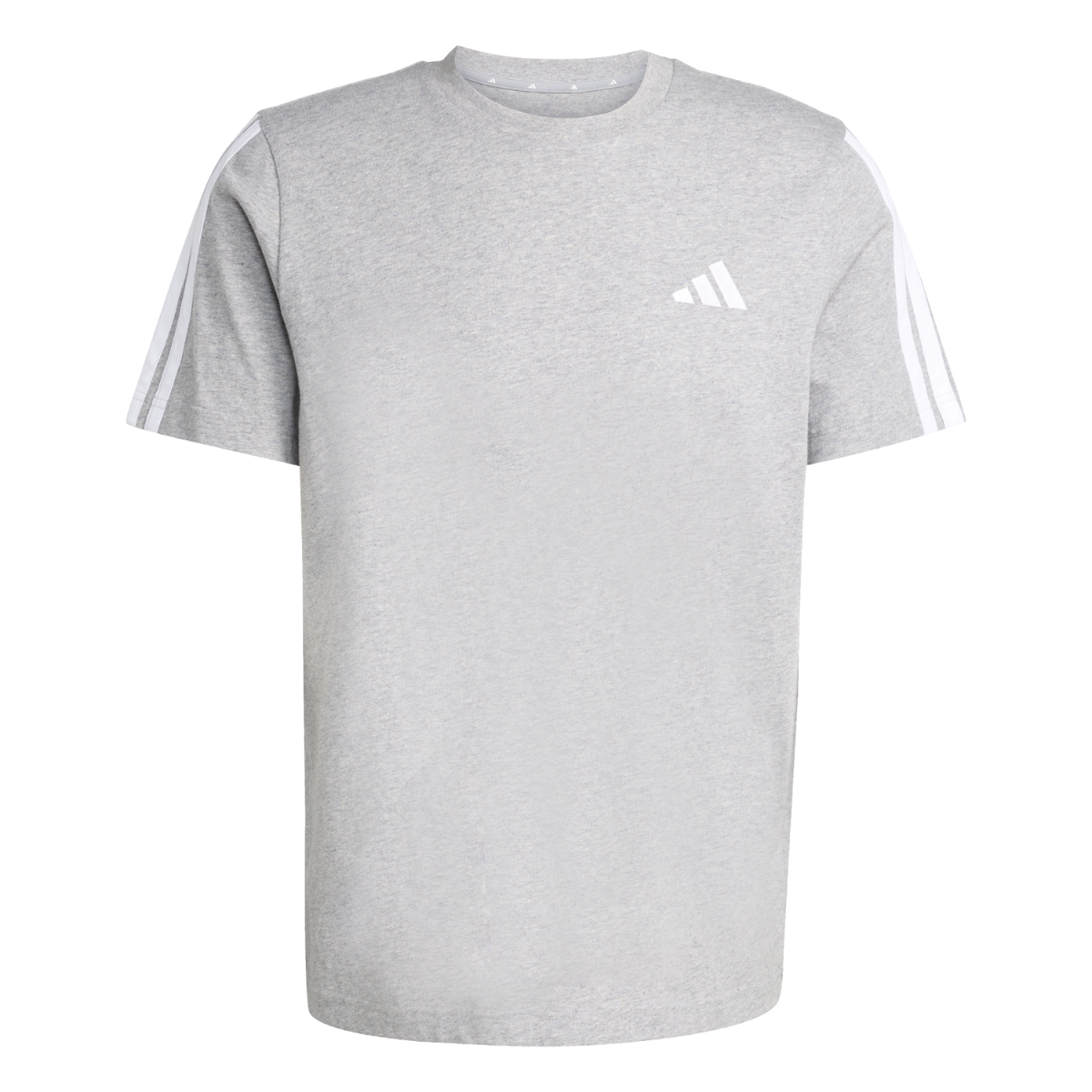 jv6786_1_apparel_photography_front_center_view_white Adidas SJ 3S SS Tee Gris - Imagen 1
