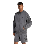 Adidas FI 3S FZ Hoodie Gris - Imagen 2