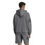 Adidas FI 3S FZ Hoodie Gris - Imagen 3