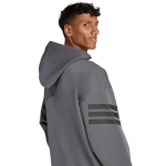 Adidas FI 3S FZ Hoodie Gris - Imagen 5
