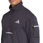 Adidas ADI365 Warm Half-Zip Shirt Negro - Imagen 2