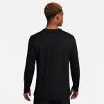 Nike Dri-Fit UV Miler Long Sleeve Tee Negro - Imagen 3