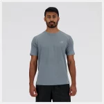 New Balance Knit Tee Gris