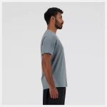 New Balance Knit Tee Gris - Imagen 3