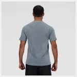 New Balance Knit Tee Gris - Imagen 4