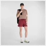 New Balance Athletics Tee Marrón - Imagen 5