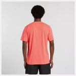 New Balance Athletics Tee Naranja - Imagen 4