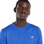 New Balance Athletics Run Long Sleeve T-Shirt Azul - Imagen 2