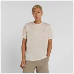 New Balance Athletics Printed SS Tee Crema