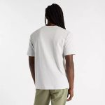 New Balance Athletics Logo SS Tee Gris - Imagen 8