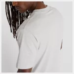 New Balance Athletics Logo SS Tee Gris - Imagen 5