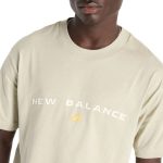 New Balance Reimagined Graphic Tee 1 Crema - Imagen 2