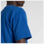 New Balance Athletics Premium Relaxed Chest Logo Tee Azul - Imagen 5
