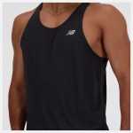 New Balance Athletics Tank Negro - Imagen 2