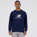 New Balance Sport Essentials Logo Crew Azul