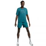 Nike Dri-Fit Miler Run Division SS Verde - Imagen 6