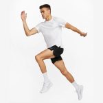 Nike Dri-Fit UV Miler Short Sleeve Tee Blanco - Imagen 2