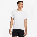 Nike Dri-Fit UV Miler Short Sleeve Tee Blanco