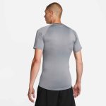 Nike Dri-Fit PRO Tight  SS Tee Gris - Imagen 3