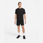Nike Dri-Fit UV Miler Short Sleeve Tee Negro - Imagen 5