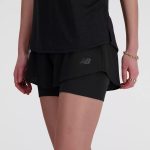 New Balance RC Seamless 2IN1 Shorts Negro - Imagen 4