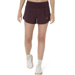 Asics 2IN1 3.5 Inch Shorts Morado - Imagen 3