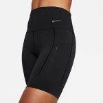 Nike High Waisted Short Thight Negro - Imagen 2