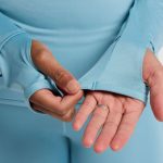 Nike Dri-Fit Swift Element UV Half Zip Azul - Imagen 3