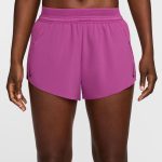 Nike DRI-FIT Advance Aeroswift Mid-Raise Shorts Morado - Imagen 3
