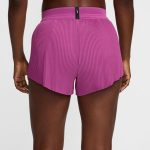 Nike DRI-FIT Advance Aeroswift Mid-Raise Shorts Morado - Imagen 4