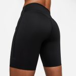 Nike Firm-Support W/Pockets Mid-Rise Shorts Negro - Imagen 4
