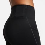 Nike Firm-Support W/Pockets Mid-Rise Shorts Negro - Imagen 5
