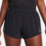 Nike DRI-FIT Advance Aeroswift Mid-Raise Shorts Negro - Imagen 2