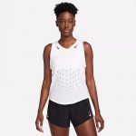 Nike Dri-Fit Advanced Aeroswift Singlet Blanco