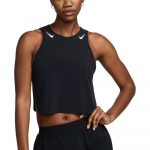 Nike DRI-FIT Advanced Aeroswift Crop Tank Negro - Imagen 2