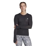 Adidas Fast Long Sleeve Negro - Imagen 2