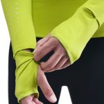 Nike Therma-Fit ADV Swift Reflective HZ Shirt Amarillo - Imagen 4