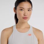 New Balance Race Day Ultra Light Singlet Gris - Imagen 2