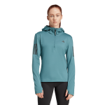 Adidas Own The Run Winter Half-Zip Shirt Verde - Imagen 3