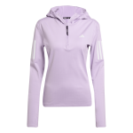 Adidas Own The Run Winter Half-Zip Shirt Morado