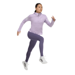 Adidas Own The Run Winter Half-Zip Shirt Morado - Imagen 4