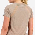 New Balance Printed Impact Run Short Sleeve Marrón - Imagen 5