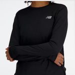 New Balance Athletics Long Sleeve Negro - Imagen 2