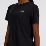 New Balance Athletics Short Sleeve Negro - Imagen 2
