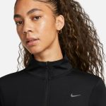 Nike Dri-Fit Swift Element UV Half Zip Negro - Imagen 2
